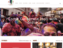 Tablet Screenshot of indiaheritagecenter.org